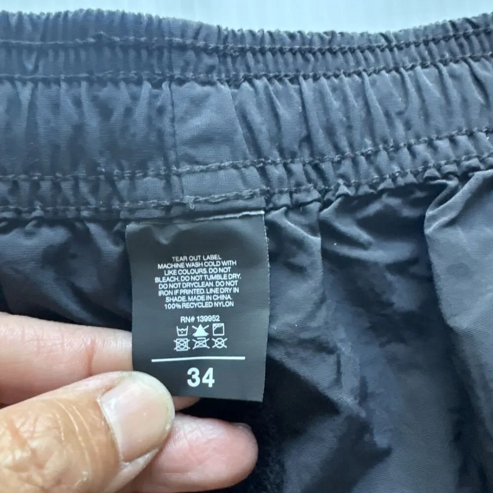Violent Gentlemen Hockey Club Men’s Swim Trunks Size 34 Black Recycled Nylon